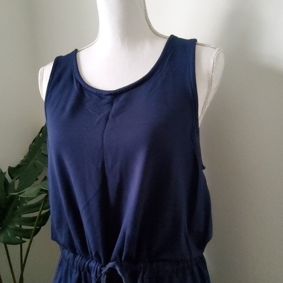 Lou & Grey Deep Blue Textured Fabric - Picture 2 of 8